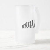 Evolution Mattglas Bierglas (VorderseiteRechts)