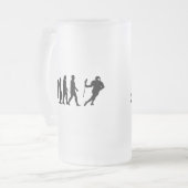 Evolution Mattglas Bierglas (Vorderseite Links)