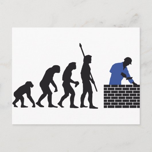 Evolution Maurer A 2c Postkarte (Vorderseite)