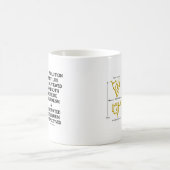 Evolution meines Lebens Phyltc Grdlism Punctd Equl Kaffeetasse (Mittel)