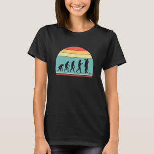 Evolution Metal Detektor Weihnachten Vintager Spaß T-Shirt