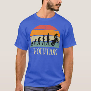 Evolution motocross Geschenk enduro Spaß Mooke übe T-Shirt