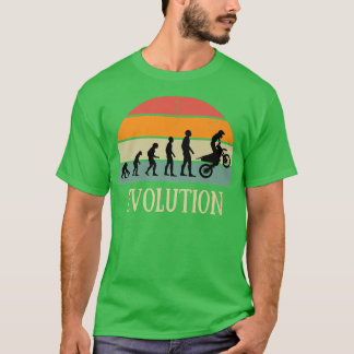 Evolution motocross gift enduro humour moto cross T-Shirt