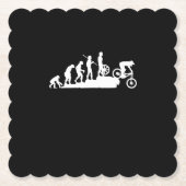 Evolution Mountainbike Untersetzer (Vorderseite)