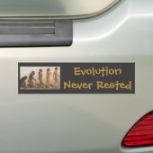 Evolution nie stillgestanden autoaufkleber (Auf Auto)