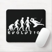 Evolution Ninja Schwarzes Mousepad (Mit Mouse)