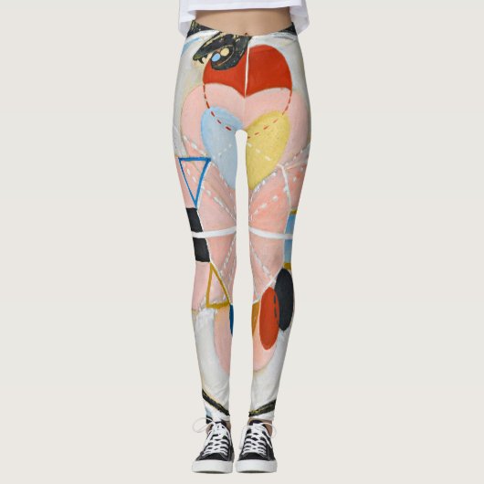 Evolution Nr. 13 von Hilma af Klint Leggings (Vorderseite)