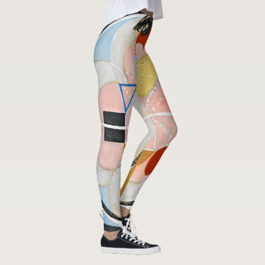 Evolution Nr. 13 von Hilma af Klint Leggings (Rechts)