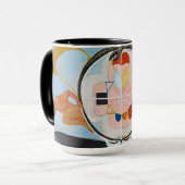 Evolution Nr. 13 von Hilma af Klint Tasse (Vorderseite Links)