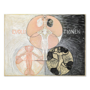 Evolution Nr. 2 Hilma af Klint Fotodruck