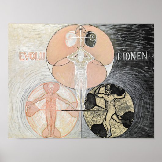 Evolution Nr. 2 | Hilma af Klint | Poster (Vorne)