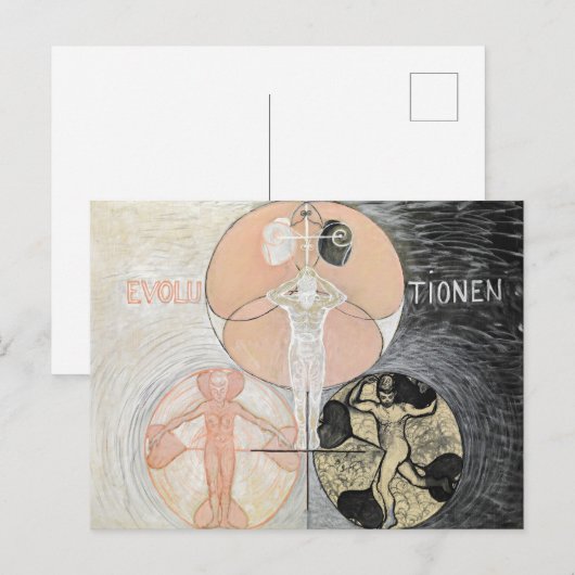 Evolution Nr. 2 | Hilma af Klint | Postkarte (Vorne/Hinten)
