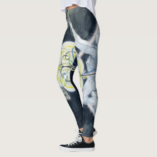 Evolution Nr. 3 von Hilma af Klint Leggings