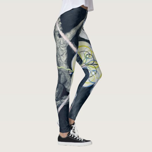 Evolution Nr. 3 von Hilma af Klint Leggings (Rechts)