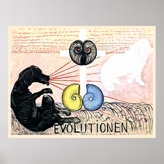 Evolution Nr. 5, Gruppe VI, Poster (Vorne)