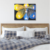Evolution Nr. 9 | Hilma af Klint | Leinwanddruck (Insitu (Schlafzimmer))
