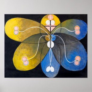 Evolution Nr. 9 Hilma af Klint Poster