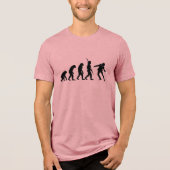 Evolution of Dance  – Iconic Performer Silhouette  Tri-Blend Shirt (Vorderseite)