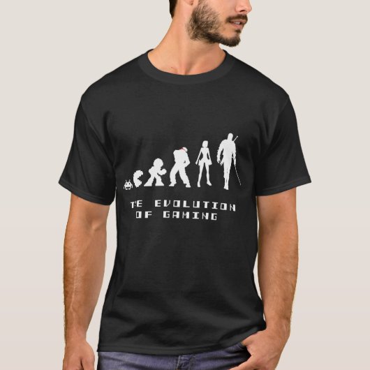 Evolution of Gaming T-Shirt (Vorderseite)