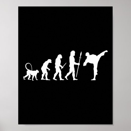 Evolution Of Karate  Poster (Vorne)