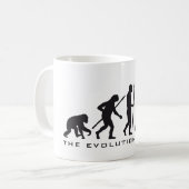 evolution of man alien kaffeetasse (Vorderseite Links)