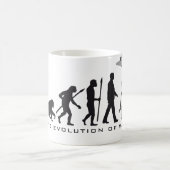 evolution of man alien kaffeetasse (Mittel)