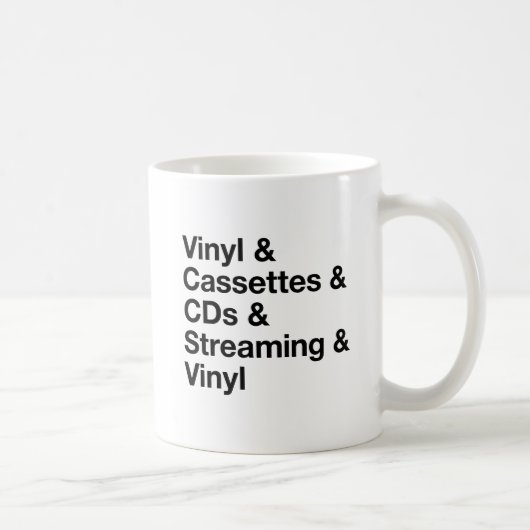 Evolution of Music Mug Kaffeetasse (Rechts)