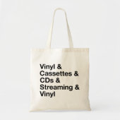 Evolution of Music Tote Bag Tragetasche (Vorne)