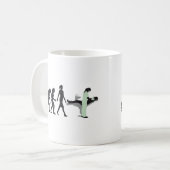 evolution of woman female dentist kaffeetasse (Vorderseite Links)