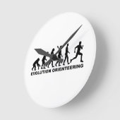 Evolution Orienteering Runde Wanduhr (Winkel)