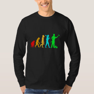 Evolution Paint Artist House Maler für Männer T-Shirt