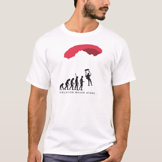 evolution Parachute T-Shirt (Vorderseite)