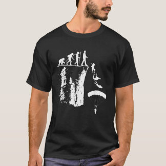 Evolution Paragliding Berge Fallschirm Paragleiter T-Shirt