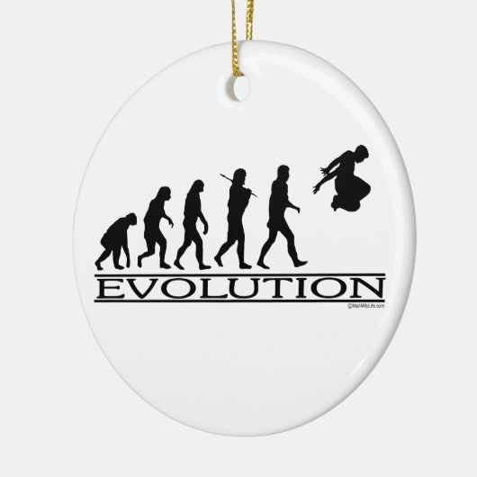 Evolution Parkour Keramik Ornament (Links)