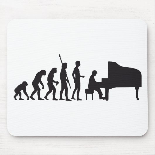 evolution piano mousepad (Vorne)