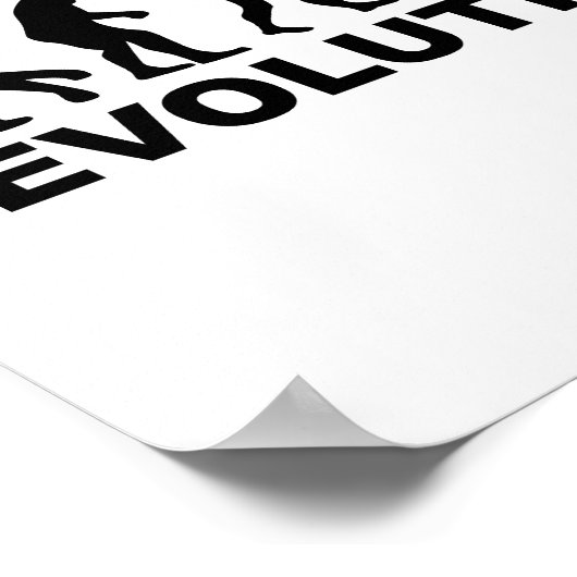 Evolution Piano Poster (Ecke)