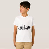 evolution piano T-Shirt (Vorne ganz)