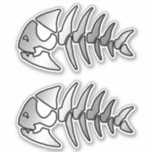 Evolution - Pirate x 2 Aufkleber (Vorderseite)