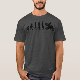 Evolution Pizza Lieferung Typ essen Pizza Es T-Shirt
