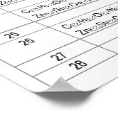 Evolution Poster (Ecke)