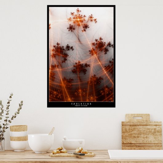 Evolution Poster (Küche)