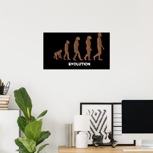 Evolution Poster (Heimbüro)