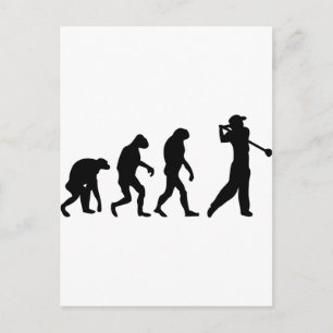 Evolution Postkarte