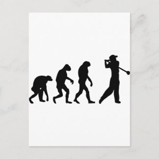 Evolution Postkarte