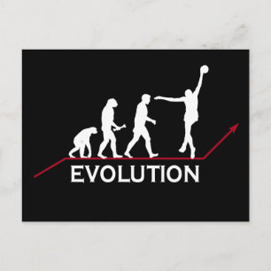 Evolution Postkarte