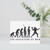 Evolution Postkarte (Stehend Vorderseite)