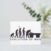 Evolution Postkarte (Stehend Vorderseite)