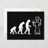 Evolution Postkarte (Vorne/Hinten)