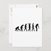 Evolution Postkarte (Vorne/Hinten)