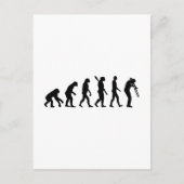 Evolution Postkarte (Vorderseite)